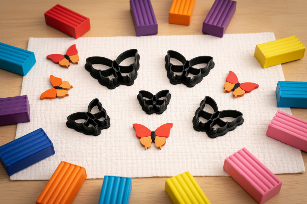 Emporte-pièce pour bijoux – DIY boucles d’oreilles – Papillon ajouré – 5 tailles. EP-38