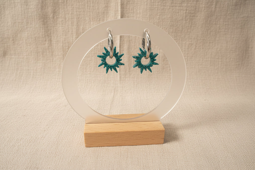 Pampilles soleil turquoise