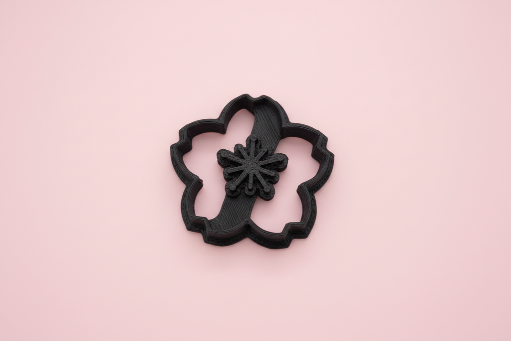 Emporte-pièce fleur Sakura 20 à 45 mm – Découpe fleur japonaise pour pâte polymère et bijoux DIY