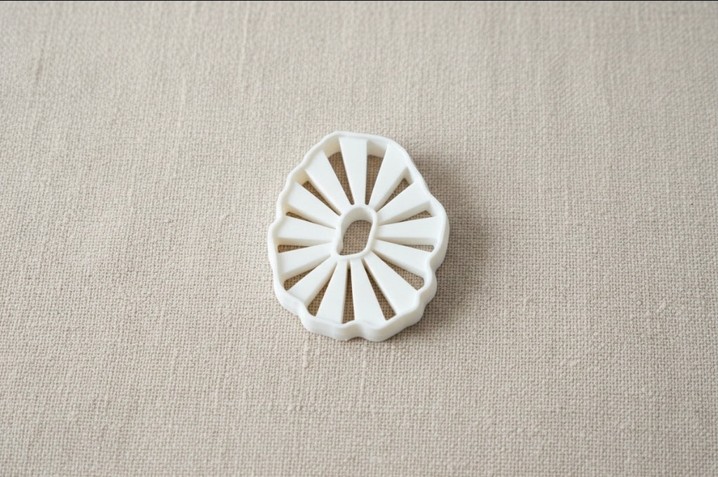 Emporte-pièce pour bijoux – DIY boucles d’oreilles – Forme ronde ajourée soleil – 4 cm. EP-09