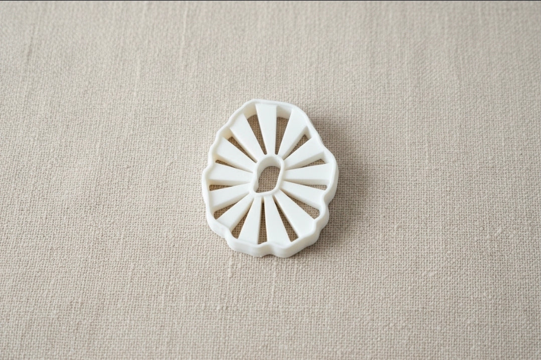 Emporte-pièce pour bijoux – DIY boucles d’oreilles – Forme ronde ajourée soleil – 4 cm