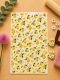 Feuille de transfert pour pâte polymère  – 7,5 x 12 cm – création bijoux DIY. TF140