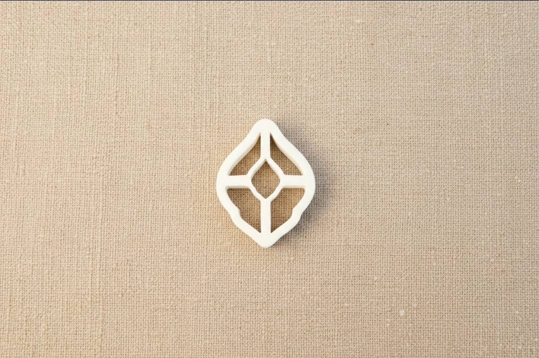 Emporte-pièce pour bijoux – DIY boucles d’oreilles – Forme losange ajouré – 3,4 cm