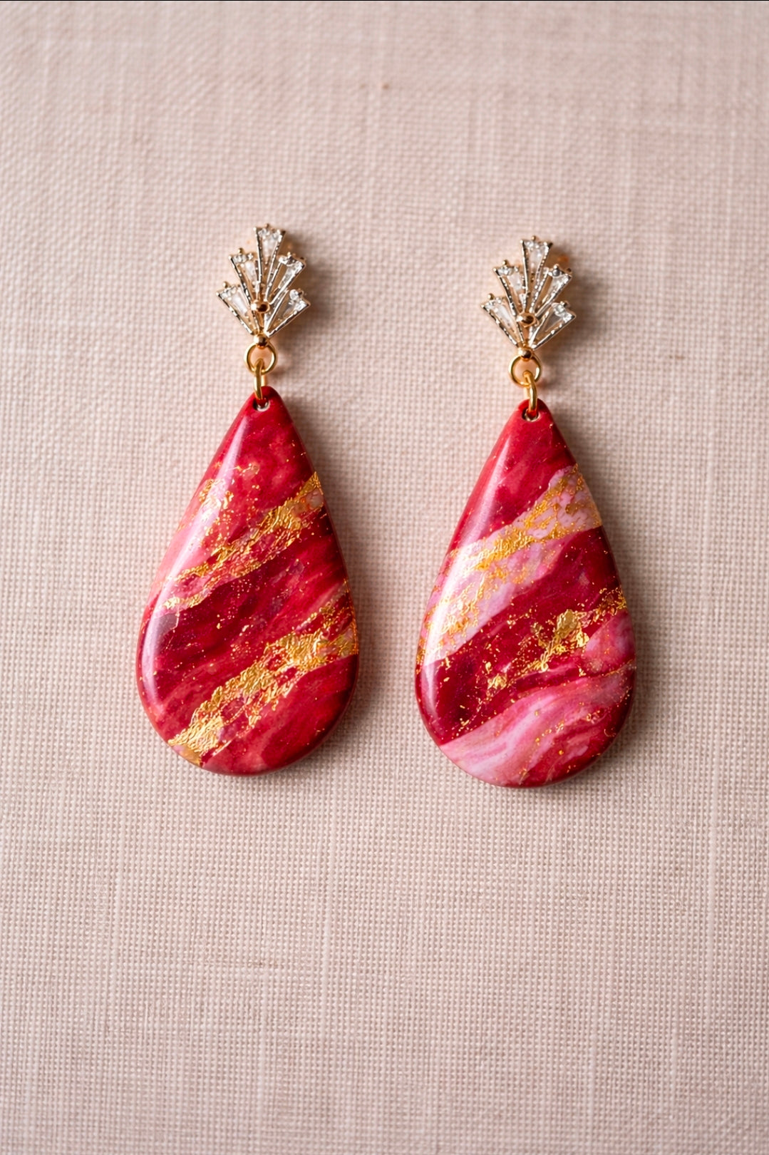 Emporte-pièce pour bijoux – DIY boucles d’oreilles – Forme goutte – 4,8 cm