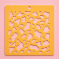 Stencil motif peau de vache pour pâte polymère – Pochoir texture vache – ST-05