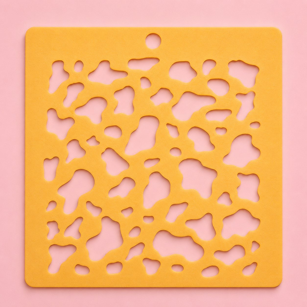 Stencil motif peau de vache pour pâte polymère – Pochoir texture vache – ST-05