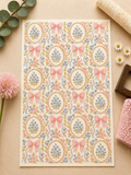 Feuille de transfert pour pâte polymère  – 7,5 x 12 cm – création bijoux DIY. TF129