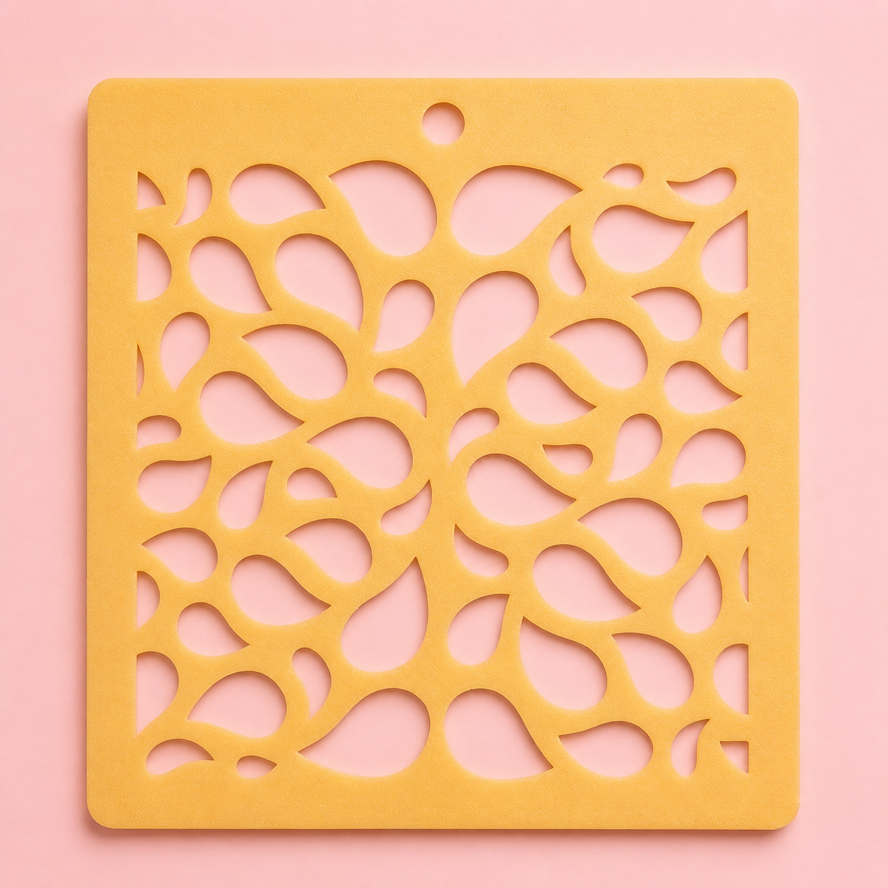 Stencil motif gouttes pour pâte polymère – Pochoir texture gouttes – ST-10