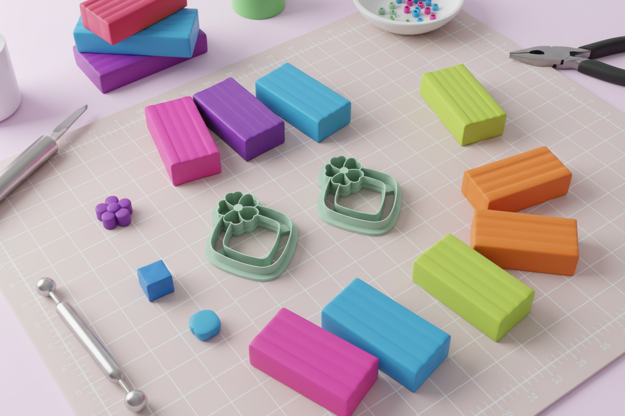 Emporte-pièce goutte fleur ajourée – cutter pâte polymère bijoux DIY pampilles – 30 à 45 mm – EP-192 – fabriqué en France