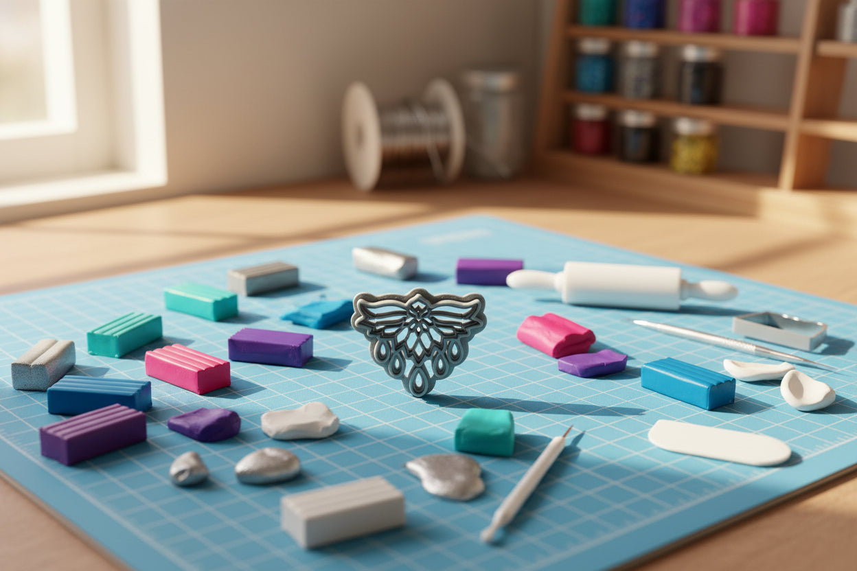 Emporte-pièce Abeille Gouttes Élégantes – 30 à 50 mm au choix – Découpe bijoux pâte polymère – Fabriqué en France. EP-76