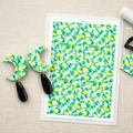 Feuille de transfert citrons pour pâte polymère  – 10 × 14 cm – DIY bijoux. TF35