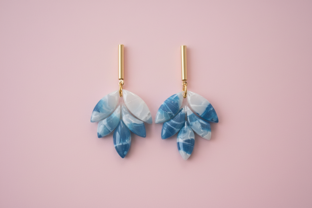 Emporte-pièce pour boucles d’oreilles – DIY bijoux – Feuille ajourée – Création pampilles. EP-17